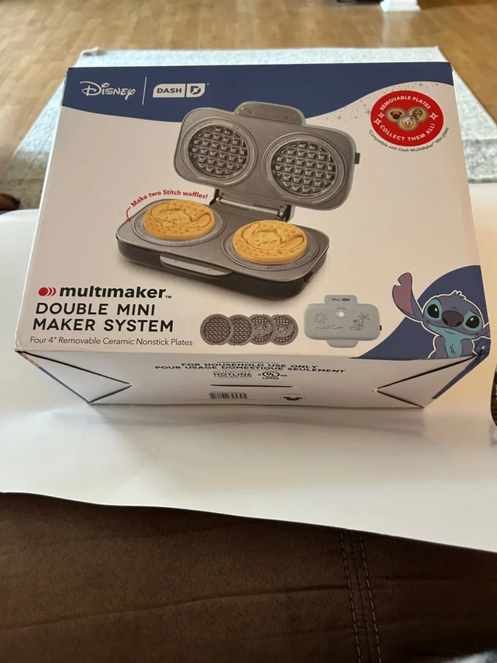Disney Multimaker Double Mini Maker System - Gray with Stitch Artwork - Picture 5 of 5